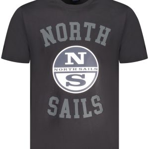 North Sails Kratkih Rukava Majica Crna