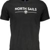 North Sails 'S Kratkih Rukava Majica Crne