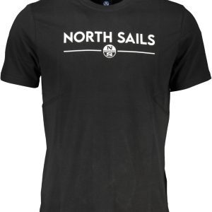 North Sails 'S Kratkih Rukava Majica Crne