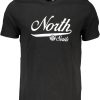 North Sails 'S Kratkih Rukava Majica Crne