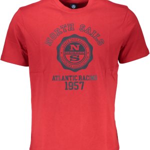 North Sails 'S Kratkih Rukava Majica Crvene