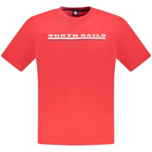 North Sails 'S Kratkih Rukava Majica Crvena