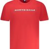 North Sails 'S Kratkih Rukava Majica Crvena