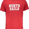 North Sails 'S Kratkih Rukava Majica Crvene