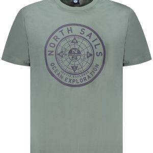 North Sails Kratkih Rukava Majica Zelena