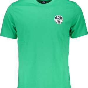 North Sails Zelena 'S Kratke Hlače Sleeved Majica