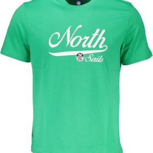 North Sails Zelena 'S Kratke Hlače Sleeved Majica