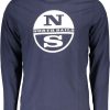 North Sails 'S Dugih Rukava Majica Plave