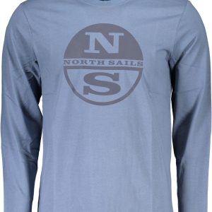 North Sails 'S Dugih Rukava Majica Plava