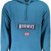 Norway 1963 'S Plave Na Rajsferšlus Dukserica