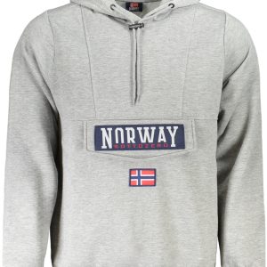 Norway 1963 'S Na Rajsferšlus Dukserica Sive