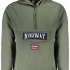 Norway 1963 'S Na Rajsferšlus Dukserica Zelene