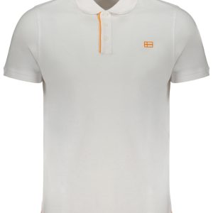 NORWAY 1963 MEN'S WHITE SHORT SLEEVE POLO SHIRT