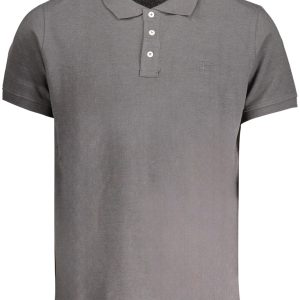 NORWAY 1963 MEN'S GRAY SHORT SLEEVED POLO SHIRT