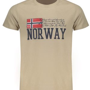 Norway 1963 Bež 'S Kratkih Rukava Majica