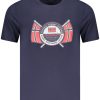 Norway 1963 'S Kratkih Rukava Majica Plava