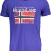 Norway 1963 'S Kratkih Rukava Majica Plava