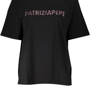 Patrizia Pepe 'S Kratkih Rukava Majica Crna