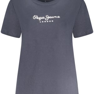 PEPE JEANS WOMEN'S SHORT SLEEVE T-SHIRT BLUE