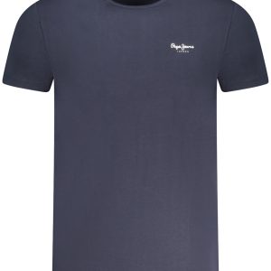 PEPE JEANS MEN'S SHORT SLEEVE T-SHIRT BLUE