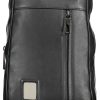 Piquadro Crna Shoulder Torba