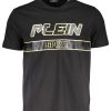 PLEIN SPORT MEN'S SHORT SLEEVE T-SHIRT BLACK