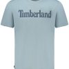 Timberland Kratkih Rukava Majica 'S Plava