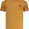 TIMBERLAND SHORT SLEEVE T-SHIRT MEN BROWN