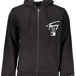 Tommy Hilfiger 'S Crna Zipped Dukserica