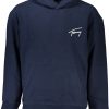 Tommy Hilfiger 'S Plave Bez Rajsferšlusa Dukserica