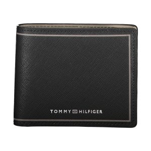 TOMMY HILFIGER MEN'S WALLET BLACK