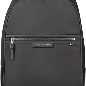 TOMMY HILFIGER MEN'S BLACK BACKPACK