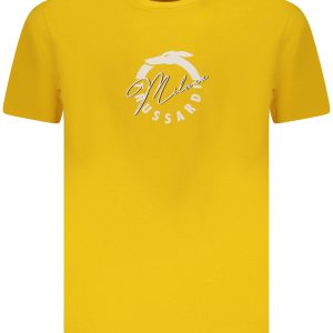 TRUSSARDI SHORT SLEEVE T-SHIRT MEN YELLOW