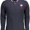 Us Polo Majica Assn. 'S Dugih Rukava Polo Majica Majica, Plave