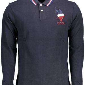 Us Polo Majica Assn. 'S Dugih Rukava Polo Majica Majica, Plava