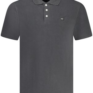 Wrangler Polo Majica Kratkih Rukava Crna
