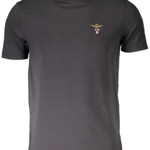 Aeronautica Militare Crna 'S Gornja Odjeća Majica