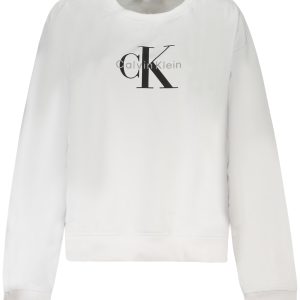 Calvin Klein 'S Na Rajsferšlus Dukserica Bijela