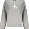 Calvin Klein Dukserica Without Zip Siva
