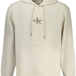 Calvin Klein 'S Na Rajsferšlus Dukserica, Bež