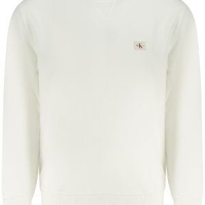 Calvin Klein 'S Na Rajsferšlus Dukserica Bijela