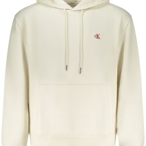 Calvin Klein 'S Na Rajsferšlus Dukserica Bijela