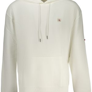 Calvin Klein 'S Na Rajsferšlus Dukserica Bijela