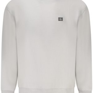Calvin Klein 'S Na Rajsferšlus Dukserica Siva