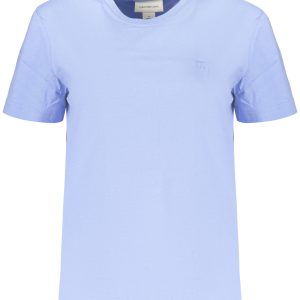 CALVIN KLEIN WOMEN'S SHORT-SLEEVE T-SHIRT, BLUE