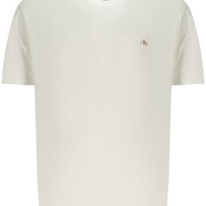 Calvin Klein 'S Kratkih Rukava Majica Bijele