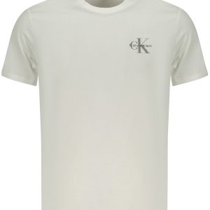 Calvin Klein 'S Kratkih Rukava Majica Bijele