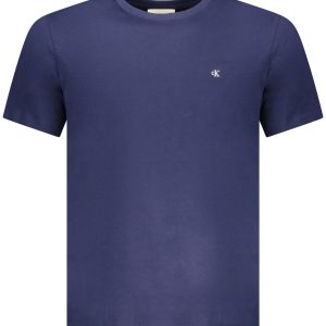 CALVIN KLEIN MEN'S SHORT-SLEEVE T-SHIRT BLUE