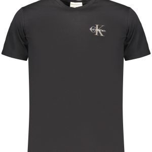 Calvin Klein 'S Kratkih Rukava Majica Crne