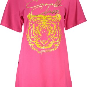 Cavalli Class Majica Kratke Hlače Sleeves Roza